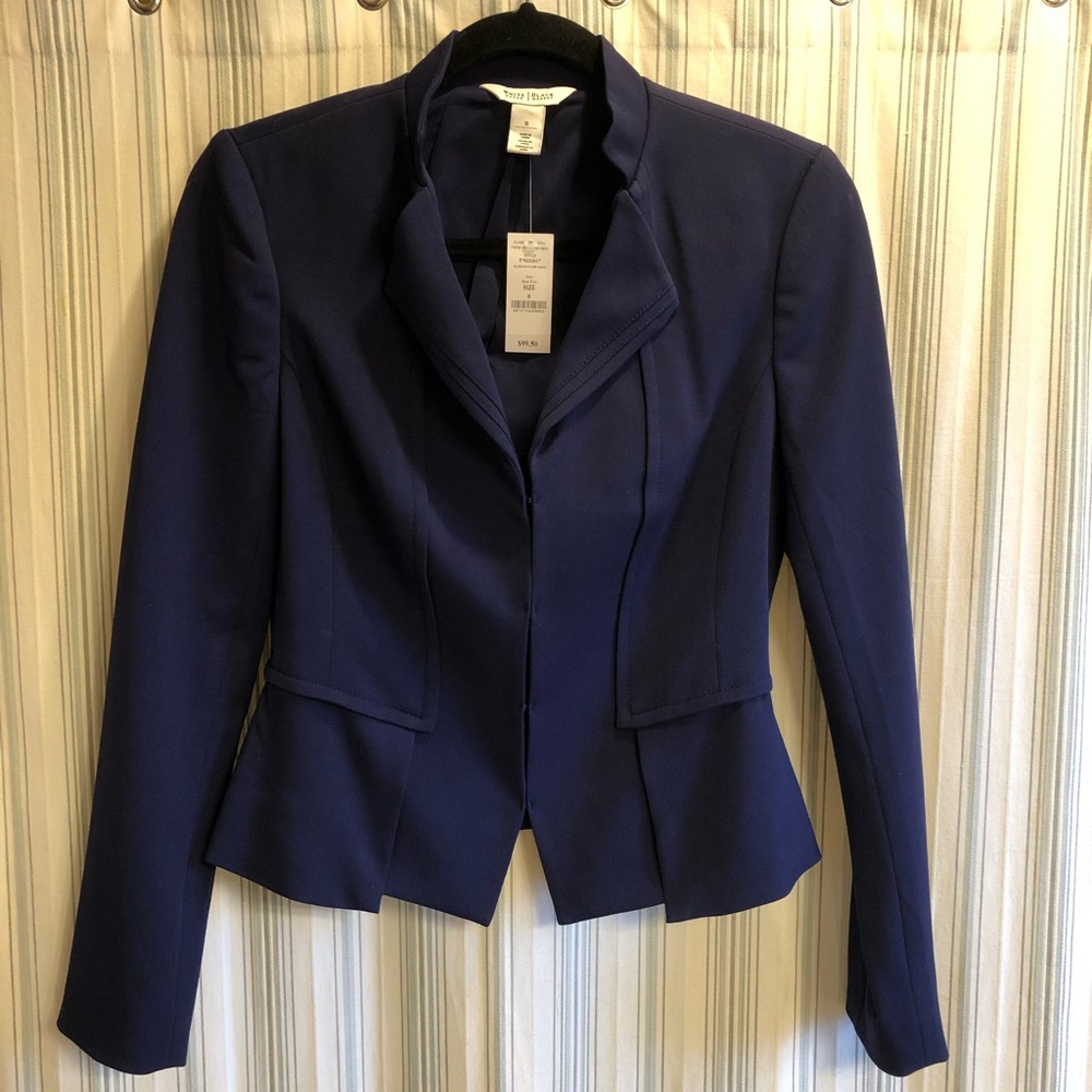 NWT Navy Suit WHBM - blazer & pants